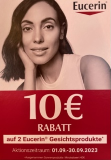 EUCERIN Gesichtsprodukte 10 Rabatt