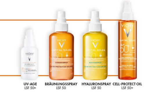 Vichy Sonne Produkte Sonne-Oster Special 1+1 Aktion